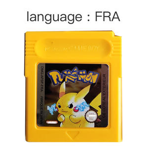 <span class=keywords><strong>Jeux</strong></span> Vidéo Pokémon Série Française Cartouche Seule Rouge Bleu Vert Or Argent Cristal Jaune pour GBC - Product Image 5