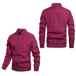 แจ็คเก็ตบอมเบอร์สำหรับผู้ชายเสื้อแจ็คเก็ตบอมเบอร์ระบายอากาศได้ดี - Product Image 1