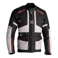 Blouson de moto pour homme, grande taille, respirant, anti-UV, % polyester, blouson de course pour motard, rembourrage de protection, imperméable