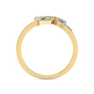 Ishi Diamonds Petal Perfection Bague en or 18 carats avec diamant de laboratoire - Product Image 2