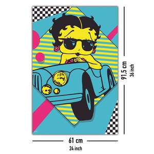 Póster de Betty Boop de Estilo Moderno, Diseño New Wave para Decoración de Pared - Product Image 3