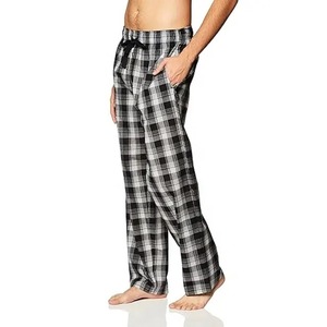 Nouveauté Pantalons de pyjama hommes en flanelle de coton de qualité supérieure à carreaux haute qualité style décontracté prix de gros - Product Image 3