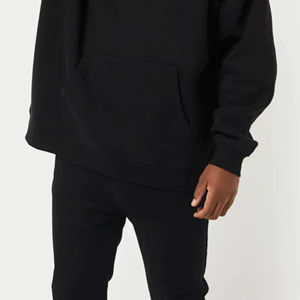 Logo de broderie personnalisé respirant professionnel coupe régulière sweats à capuche en coton 100% épais pour hommes - Product Image 6