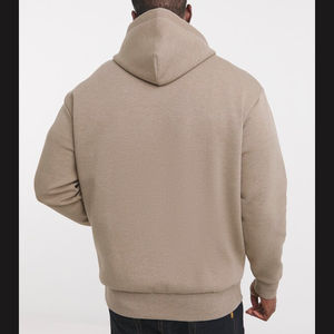 Sweat à capuche oversize en molleton épais 100% coton pour homme, vente chaude, hiver, logo personnalisé imprimé, vêtements de rue - Product Image 5