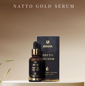Suero Avana Natto Gold con Oro de 24K, Colágeno, Antienvejecimiento, Antiarrugas, Blanqueador, Hidratante para Arrugas del Rostro y Cuello, Ácido Hialurónico - Product Image 6