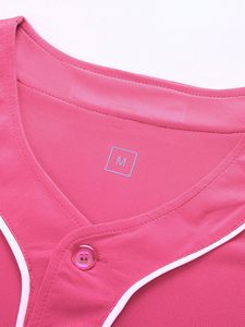Vente en gros de maillots de baseball 100% polyester personnalisés vêtements de sport respirants pour hommes maillots et chemises unis bon marché - Product Image 6
