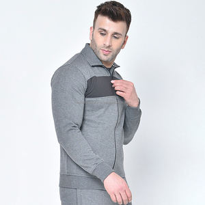 Nardon Apparel <b>Men's</b> Formal Winter Velvet Hoodie Loose Fleece Bomber <b>Jacket</b> - Product Image 1