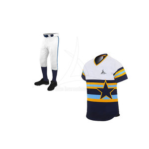 ชุดเบสบอลเข้ารูปพอดีตัวสำหรับผู้ชายชุดเบสบอลระบายอากาศได้ดีแห้งเร็วของคุณเอง - Product Image 3