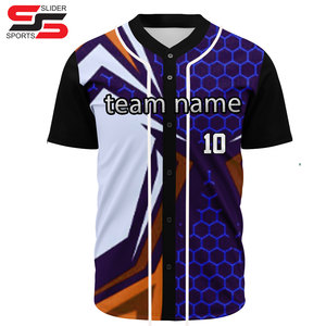 Custom logo Name Wholesale Softball Jersey Shirt Youth Custom Baseball Shirt Baseball and Softball Wear Baseball Jerseys - Product Image 6