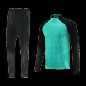 Conjunto Deportivo Casual de 2 Piezas para Hombre, con Cierre Completo, para Gimnasio, Correr, de Alta Calidad, Personalizado, Invernal, Diseño Sólido y Transpirable - Product Image 5