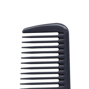 YSPARK YS-209 White <b>Comb</b> Short Hair Design Heat Resistant Barber <b>Comb</b> for Salon & Travel Use PC & Plastic Handle - Product Image 2
