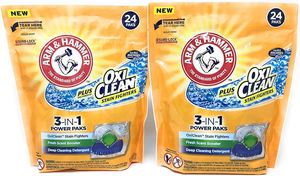 Cápsulas de Detergente para Ropa PowerPacs Arm & Hammer, Limpieza de Alta Resistencia, Se Disuelven Rápidamente, 42 Unidades - Product Image 6