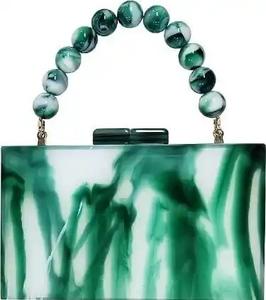 Elegante Bolso de Mano de Resina Hecho a Mano para Damas, Marca QUALITY ENTERPRISES, Modelo QE-RCB-01, Accesorio de Moda para Fiesta/Boda, Único - Product Image 4