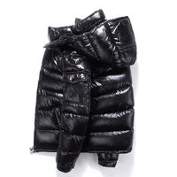 Veste d'hiver pour homme, nouvelle collection, style streetwear, matelassée, col montant, épaisse, imperméable, respirante, à capuche, réversible et écologique, vente en gros