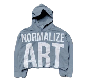 Sweat à capuche unisexe décontracté à manches longues en coton imprimé graffiti de haute qualité - Product Image 3