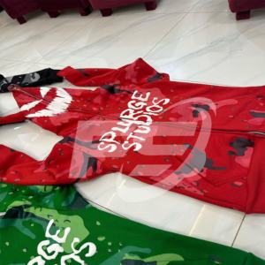 Sweat à capuche à manches longues pour femme 100% coton surdimensionné Poches kangourou Camouflage lavé Impression bouffante Tricoté 3D personnalisé - Product Image 3