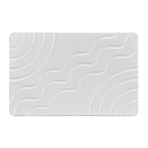 Tapete de Baño de <span class=keywords><strong>Piedra</strong></span> de Diatomita Absorbente de Secado Rápido, Alfombra Antideslizante Tallada de Tierra de Diatomeas para Piso de Baño, Inodoro y Puerta de Entrada - Product Image 5