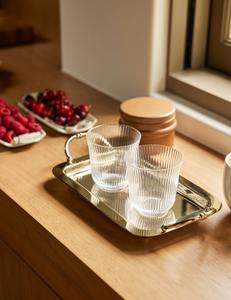 Bandeja Metálica para Servir Aperitivos, Plato Decorativo para Servir, Bandeja para Servir en Restaurantes, Accesorios para Servir en Hoteles - Product Image 6