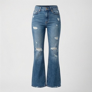 Pantalones de Campana para Mujer con Logotipo Personalizado, Último Diseño en Ropa Deportiva, Pantalones de Campana de Felpa, MOQ Bajo, OEM, Pantalones Modernos de Primera Calidad - Product Image 1