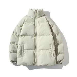 <b>Men</b> Padded Puffer <b>Jacket</b> Winter Warm Quilted Coat Lightweight Insulated Outerwear Streetwear Fashion - Product Image 1