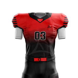 Uniforme de Fútbol Americano de Manga Corta, Transpirable, Talla Grande, en Oferta, Ideal para Entrenamientos, Partidos y Eventos Deportivos - Product Image 4