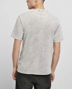 เสื้อยืดวินเทจฟอกสีสไตล์ดิสเทรส คุณภาพสูง ขายส่งปี 2026 เสื้อยืดผู้ชายทรงโอเวอร์ไซส์แบบสั่งทำ ทรงบ็อกซี่ ผ้าฝ้าย 100% เสื้อยืดดิสเทรส - Product Image 4