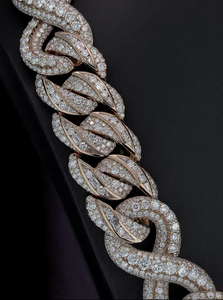 Cadena cubana Iced Out con diamantes de moissanita VVS, joyería de moda de lujo estilo Hip Hop Bling para hombre - Product Image 4