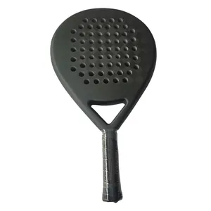 2023 en kaliteli en iyi tasarım raket pickleball plaj kürekler ile karbon fiber raket yüz özelleştirilmiş 38mm Padel raket