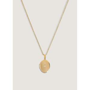 Maison Diamond <b>Necklace</b> with Oval Locket - Product Image 1