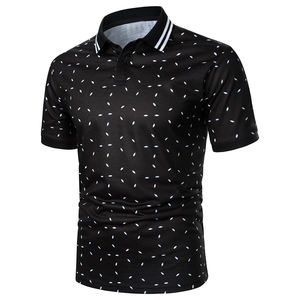 Design unique, polos respirants de qualité supérieure pour hommes, polos en coton de grande taille pour hommes - Product Image 1
