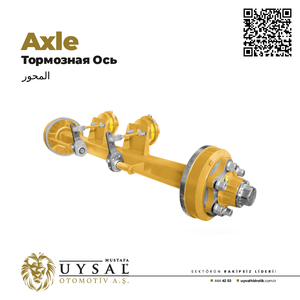 Grupo de Cilindro Hidráulico para Viga Angular de Eje con Freno UYS-115580, Piezas de Remolque SQ70, Fabricante de Primera Calidad, Turquía, MUSTAFA UYSAL - Product Image 2