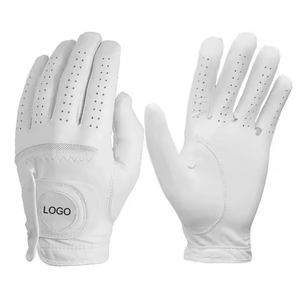 Guantes de golf de cuero Cabretta personalizados de alta calidad OEM fabricante superior guantes Cabretta de piel de oveja con logotipo y diseño personalizados - Product Image 2