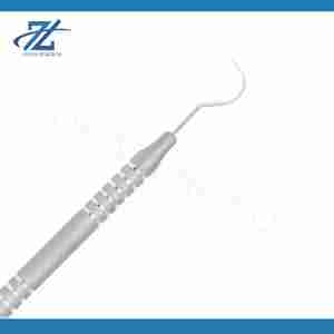 High Quality Double Ended D11/12A Stainless Steel <b>Dental</b> Instruments Manual Power Source-Diagnostic Explorers - Product Image 5