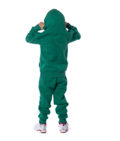 Sudadera con capucha para gruesa Niño, conjunto de pantalones y sudadera de lana para invierno
