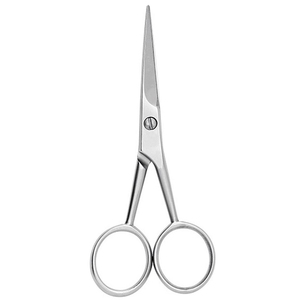 Professional <b>Beard</b> Hair Cutting <b>Scissor</b> Dall Finish German Stainless Steel Sharp Blade Moustache <b>Scissor</b> - Product Image 5