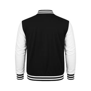2025 Customized 100% Cotton Heavyweight Chenille Embroidered Wool Lettering Men's Varsity College Baseball <b>Jacket</b> For Men - Product Image 6
