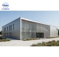 Bâtiment préfabriqué en structure métallique, système complet de maison préfabriquée, kits complets, centre de remise en forme et de soins de beauté personnalisé