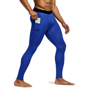 Pantalones Deportivos Unisex de Compresión, Cintura Alta Elástica, Color Personalizado, Elásticos en Cuatro Direcciones, Transpirables y de Secado Rápido - Product Image 2
