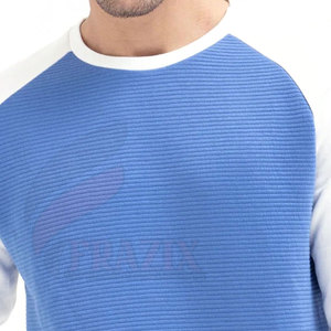 Sweatshirts pour hommes de grande taille et de couleur contrastée Vêtements Vêtements en coton mélangé Sweatshirts pour hommes Pullover Men Sweatshirts - Product Image 5