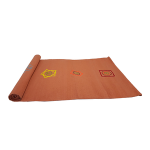 Alfombra de Yoga de algodón Premium, superficie suave duradera y de apoyo para la práctica diaria, precio de mercado al por mayor - Product Image 3