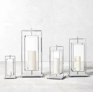 Farol Metálico de Diseño Elegante para Uso en Exteriores, Bodas, Decoración del Hogar, Hoteles, Restaurantes, Oficinas, Alta Calidad, Cantidad al por Mayor - Product Image 3