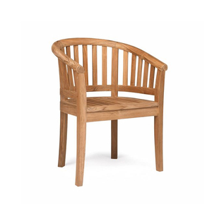 <b>PATIO</b> ROUNDED <b>CHAIR</b> TEAK WOOD MADE IN INDONESIA - Product Image 1