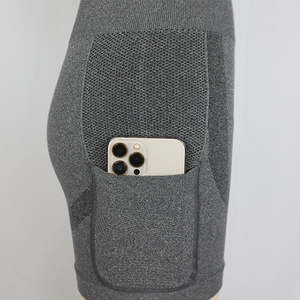 Shorts pour femmes Gym Lady taille élastique séchage rapide collants de Yoga respirant imperméable femme taille haute Shorts de course pour les femmes - Product Image 6