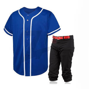 Uniformes de béisbol de alta calidad de diseño personalizado Premium Ropa sublimada hecha en fábrica duradera única para equipos Técnicas impresas - Product Image 1