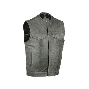 Nuevo Chaleco de Cuero para Motocicleta, Impermeable, Cortavientos, Transpirable, Estampado, para Hombre, Invierno, Personalizable con Logotipo - Product Image 1
