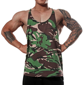 Chalecos Deportivos Clásicos Lisos para Gimnasio, Diseño Personalizado, Estampado de Camuflaje, Estilo Táctico, Camisetas de Verano para Hombre - Product Image 2