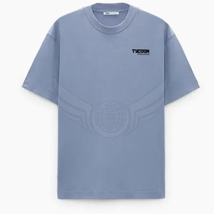 Camiseta extragrande hecha de algodón con diseño personalizado para hombre, Camiseta extragrande ligera de alta calidad para hombre - Product Image 4