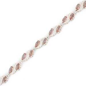 สร้อยข้อมือคริสตัลรุ่นเอส ซัลทาไนต์ สโตน วอเตอร์เวย์ เงินแท้ 925 - Product Image 4