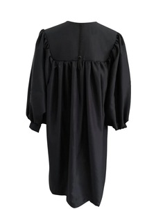 Uniforme de robe judiciaire noire - Product Image 5