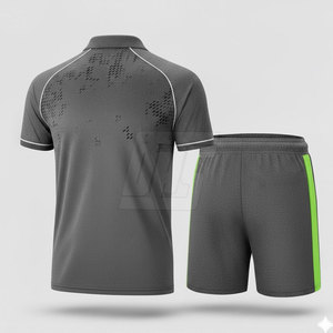 Uniforme de golf de primera calidad para hombre, diseñado con tela transpirable y ajuste elástico para práctica, entrenamiento y clubes deportivos. - Product Image 2